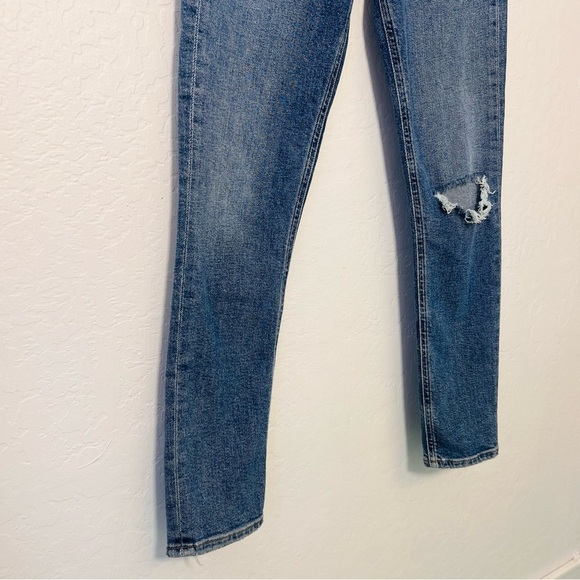 AGOLDE Nico Button Fly High Rise Slim 23 - Picture 3 of 9